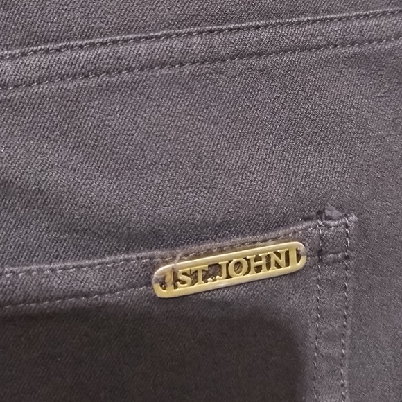 St. John High Rise Straight Leg Pants - Picture 3 of 6